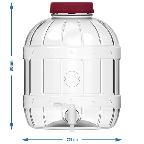 Barattolo multifunzionale con rubinetto 10L - 8