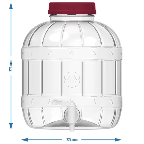 Barattolo multifunzionale con rubinetto 8L - 9