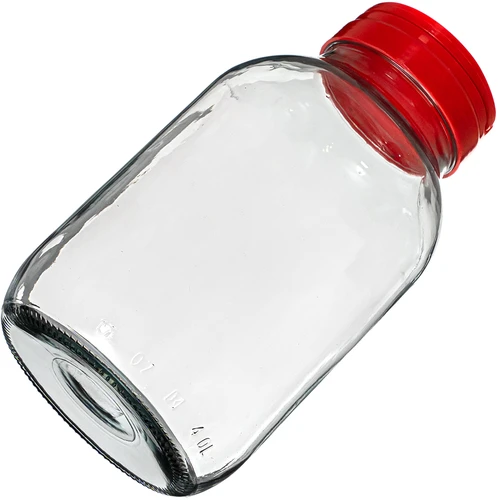 Barattolo TO 4 L e coperchio fi 100 con manico - 4