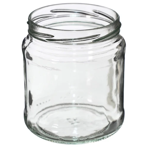 Barattolo TO 500 ml con coperchio dorato fi82/6 - 6 pezzi - 3