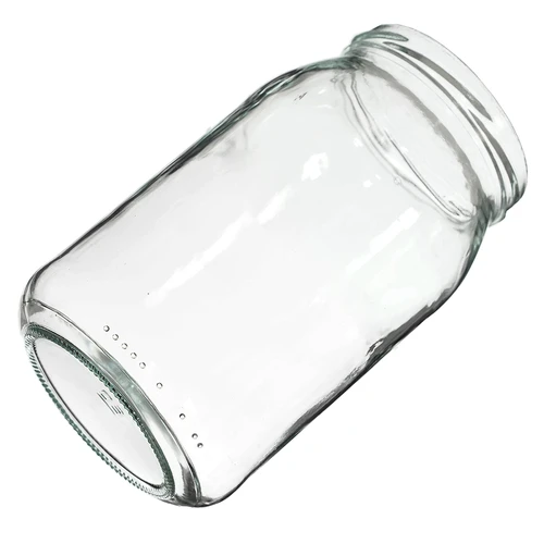 Barattolo TO 900 ml con coperchio dorato fi 82/6 - 6 pezzi. - 6