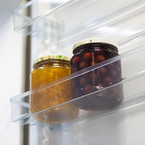 Barattolo TO panciuto 580 ml con tappo colorato fi82/6, 6 pezzi - 10