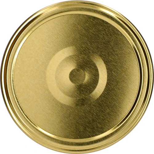 Barattolo twist-off, cicciottello 580ml con coperchio dorato fi82/6, 6 pezzi. - 4