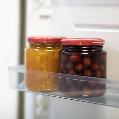 Barattolo twist-off "Grubasek" 580 ml con capsula bordeaux fi82/6, 6 pezzi - 9