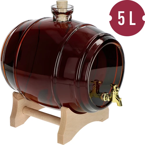 Barile 5 L "Sto Lat" - trasparente - 2