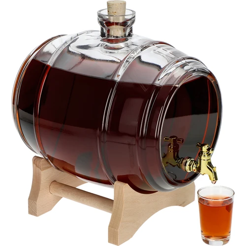 Barile 5 L "Sto Lat" - trasparente - 3