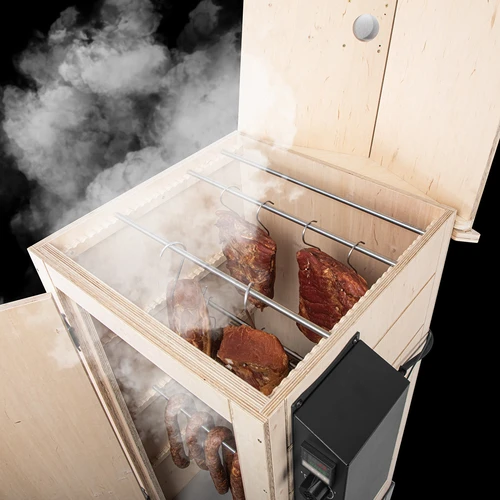 Barre per affumicatoi in compensato, lungh. 46 cm, Ø 1 cm, 4 pz. - 4