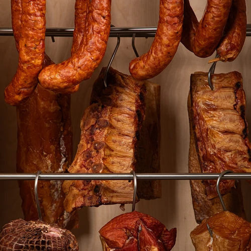 Barre per affumicatoi in legno, lungh. 45 cm, Ø 1 cm, 4 pz - 3