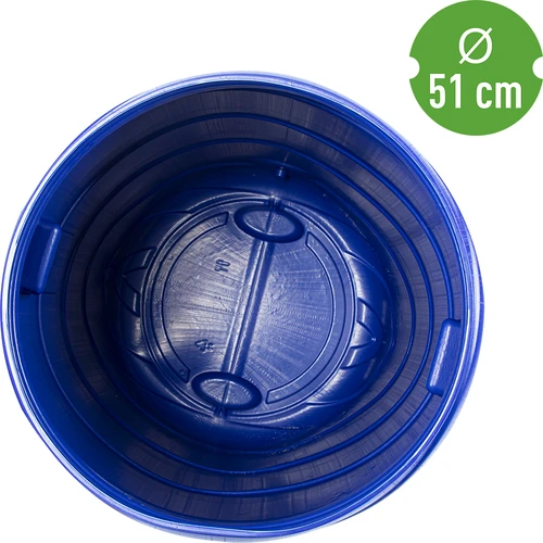 Beczka na kiszonki 240 L niebieska - 4