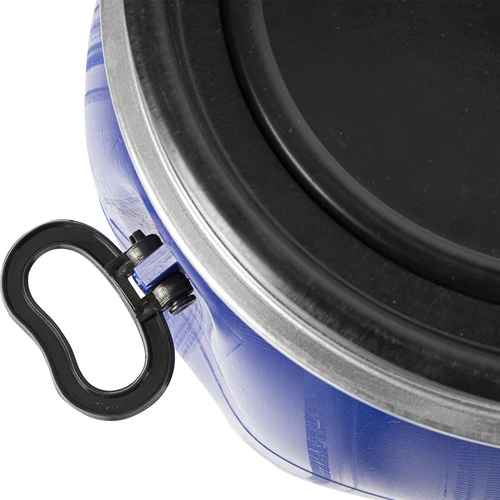 Bidone per crauti e cetrioli 80 L, blu con anello di serraggio - 7