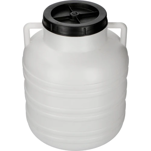Barile per fermentazione 20 L - bianco, con manici