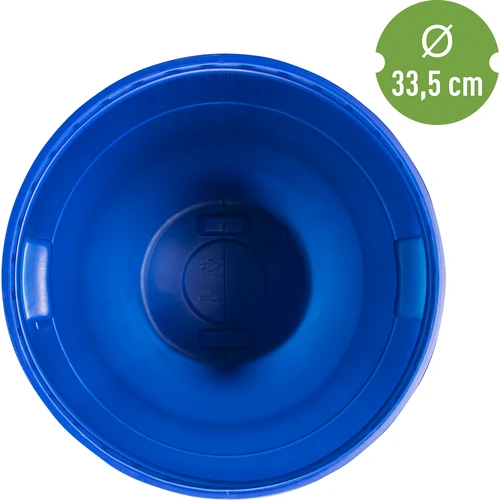 Botte per cavoli 85 L, con cerchio di pressione, blu, Sterk - 4