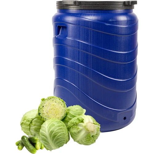 Botte per conserve 240 L blu - 3