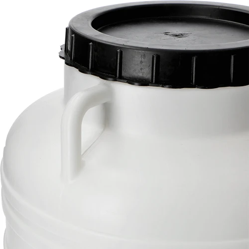 Botte per fermentazione 30L - bianca, con maniglie - 7