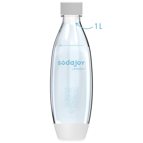 Bottiglia 1L per Saturatore con tappo - 5