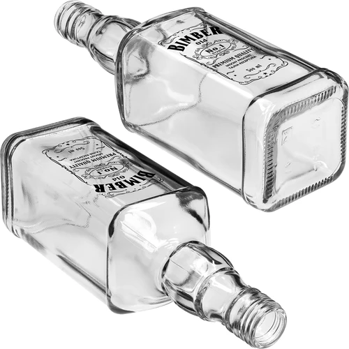 Bottiglia Daniels 500 ml con tappo a vite, stampa “Bimber OLD”, 1 pz. - 5