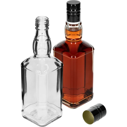 Bottiglia Daniels 500 ml con tappo a vite, 1 pz. - 4