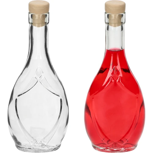 Bottiglia decorativa ICONA 250 ml, con tappo a fungo, 1 pz. - 3