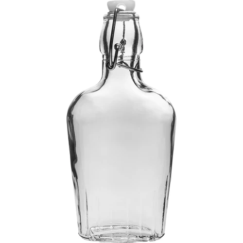 Bottiglia fiaschetta 250 ml con chiusura ermetica  - 1 