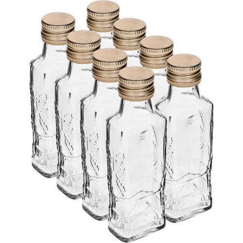 Bottiglia Flora 100 ml con tappo fi28, 8 pezzi.  - 1 