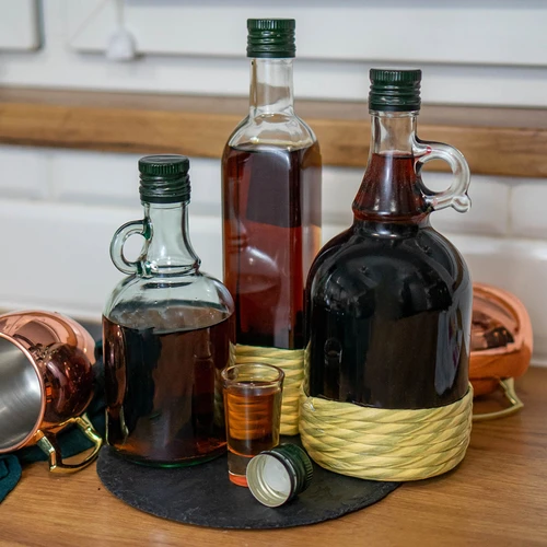 Bottiglia Gallone senza impagliatura, con tappo a vite 0,5 L - 6