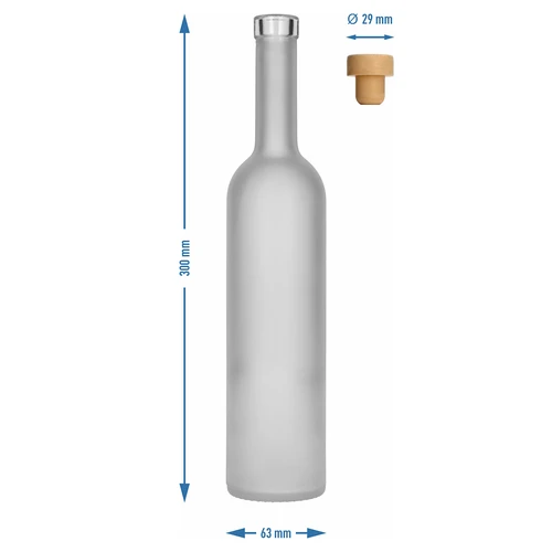 Bottiglia "Brinata" 0,5 L con tappo, 1 pz. - 5