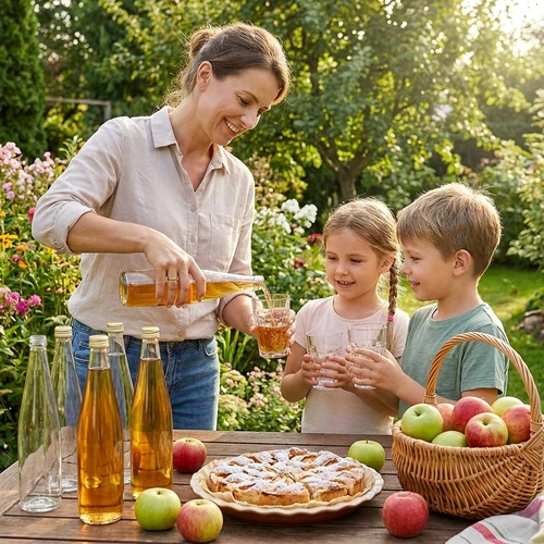 Bottiglia Klubowa 500 ml con tappo a vite dorato, set da 6 pezzi - 9