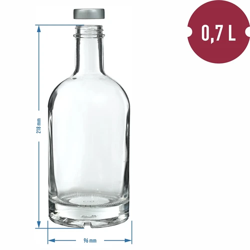 Bottiglia Miss Barku con tappo 700ml - 5