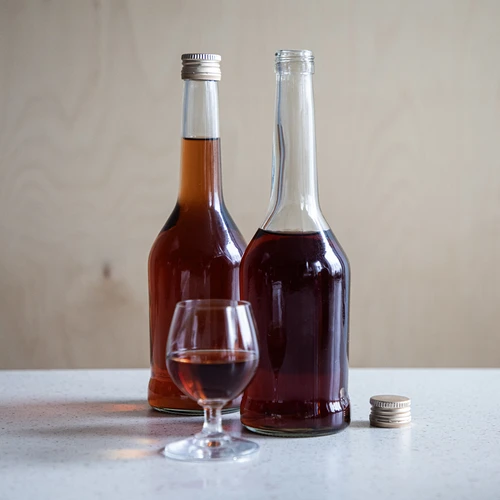 Bottiglia Napoleon 500 ml con tappo a vite Ø 28 mm, 6 pezzi - 9