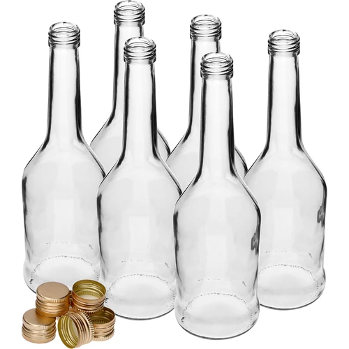 Bottiglia Napoleon 500 ml con tappo fi28, 6 pezzi - 3