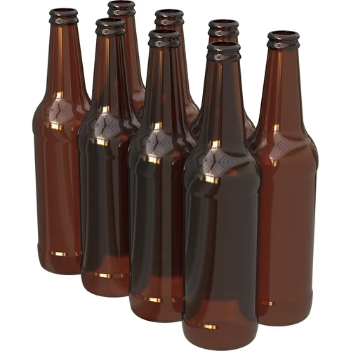 Bottiglia per birra 0,5 L - confezione da 8 pezzi  - 1 