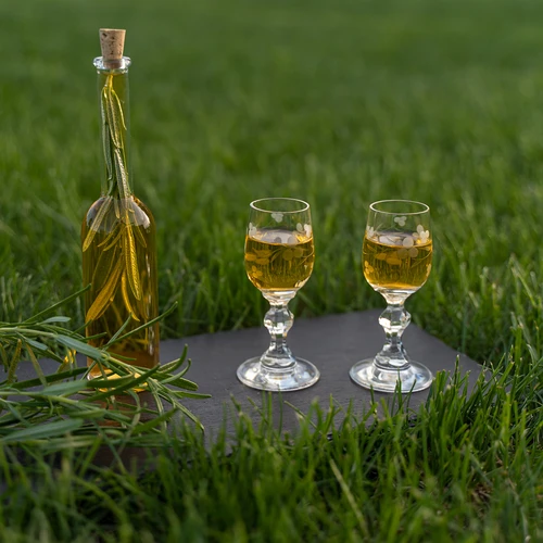 Bottiglia per liquore 100 ml 6 pz + 6 tappi - 11