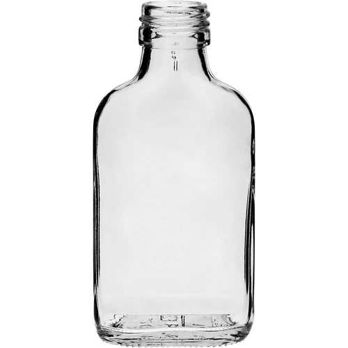 Bottiglia per liquori tipo fiaschetta 100 ml 10 pezzi - 2