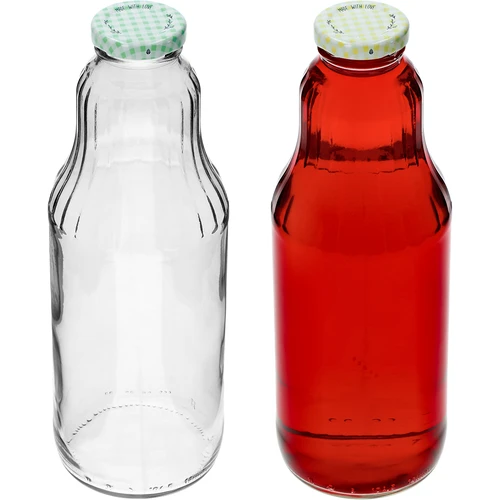 Bottiglia per succo 1 L con tappo twist off - fi 43 - 6