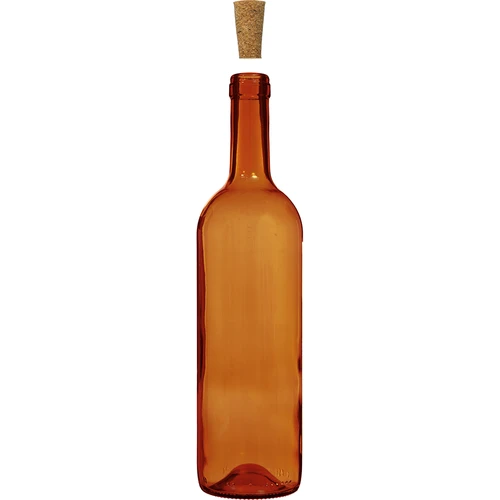 Bottiglia per vino 0,75 L marrone - confezione da 8 pezzi - 4