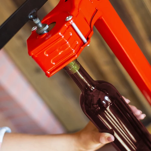 Bottiglia per vino 0,75 L marrone - confezione da 8 pezzi - 10
