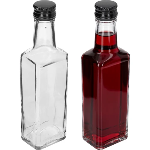 Bottiglia Receptura 250 ml, con tappo nero, 1 pz. - 4