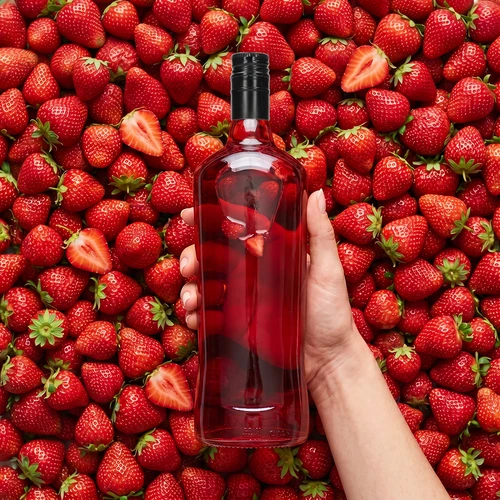 Bottiglia «Szafirowa» 700 ml con tappo, 1 pz. - 7