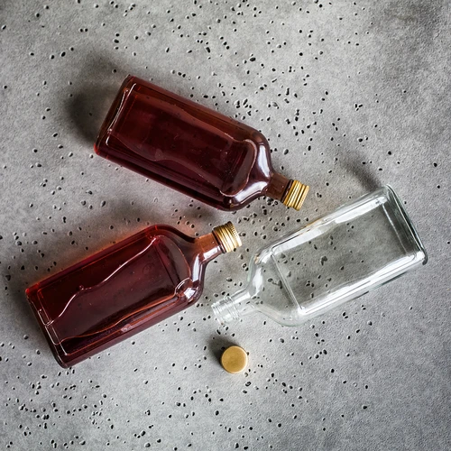 Bottiglia tipo fiaschetta 500 ml con tappo a vite, 6 pz. - 13