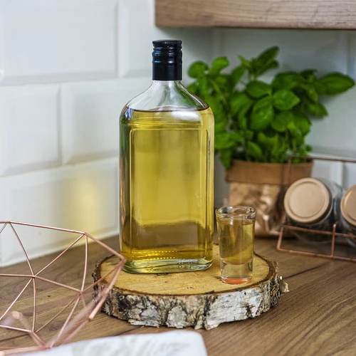 Bottiglia tipo fiaschetta 500 ml con tappo a vite, 6 pz. - 14