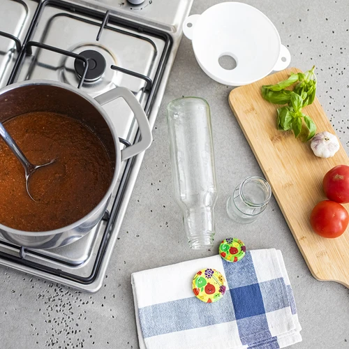 Bottiglia TO 750 ml con tappo per succhi TO 43, 6 pz. - 3