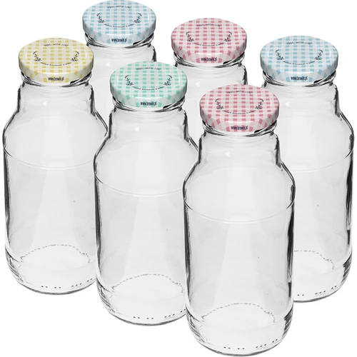 Bottiglia TO per succo 330 ml con tappo fi 43 - 6 pz.  - 1 