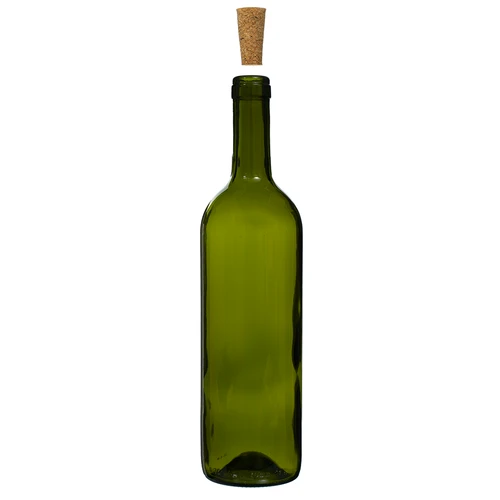 Bottiglia verde oliva per vino 0,75 L - confezione da 8 pezzi - 4