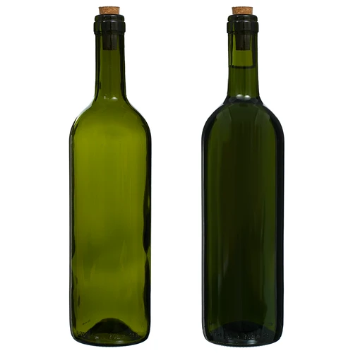 Bottiglia verde oliva per vino 0,75 L - confezione da 8 pezzi - 5