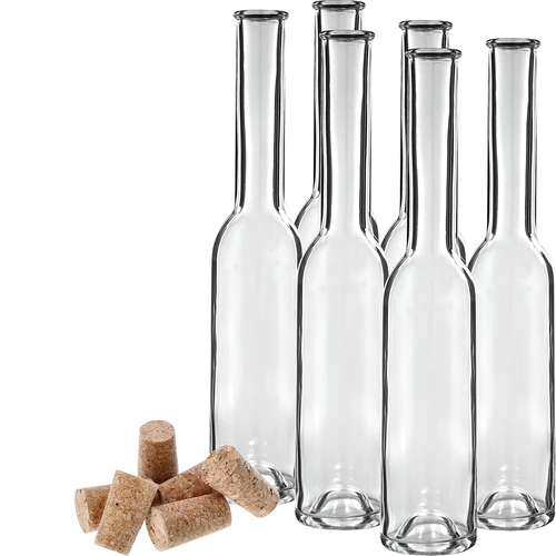 Bottiglie per liquore 200 ml, 6 pz + 6 tappi 23/18 - 3