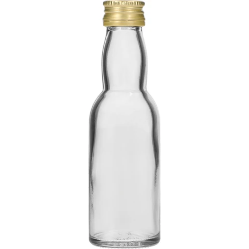 Bottiglietta “Maluch” con tappo dorato, 40 ml, 10 pz. - 3