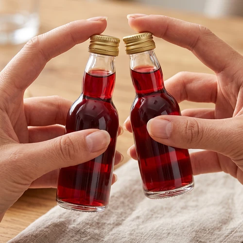 Bottiglietta “Maluch” con tappo dorato, 40 ml, 10 pz. - 9