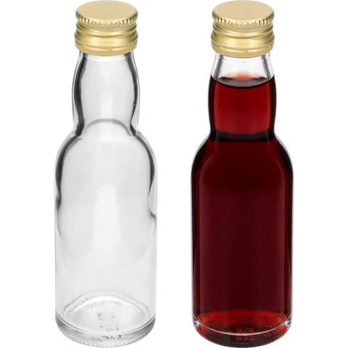 Bottiglietta “Maluch” con tappo dorato, 40 ml, 10 pz. - 5
