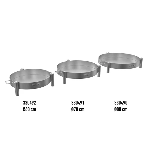 Braciere da giardino ø 70 cm saldato - 11