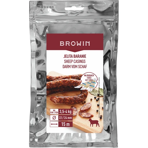 Budelli di pecora - Ø 22/24 mm, su strisce, 15 m